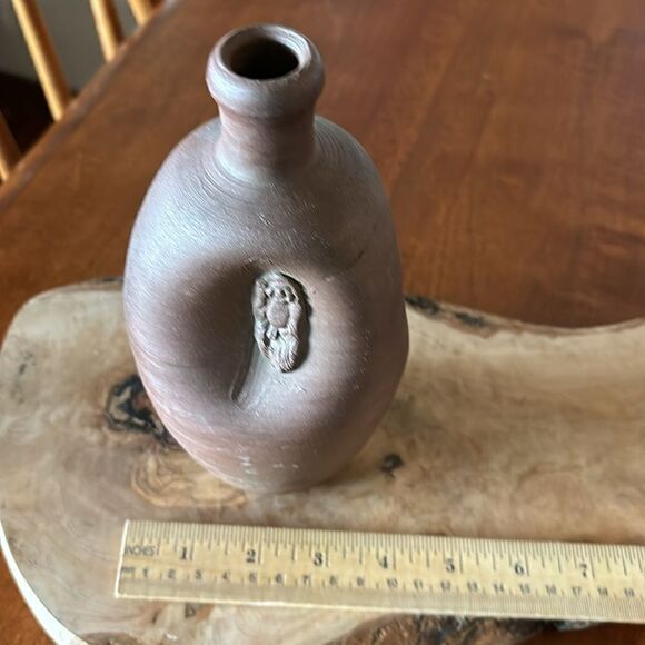 Antique Bizen Ware Vase WWII Japan - Picture 3 of 9